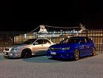 My car with a mates 05 rex in freo